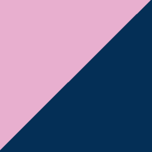 Duo de couleurs rose et bleu nuit